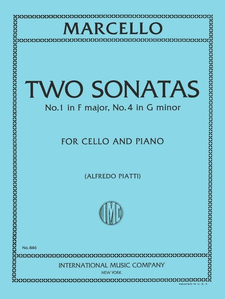 2 Sonate (N. 1 E 4) (Piatti)